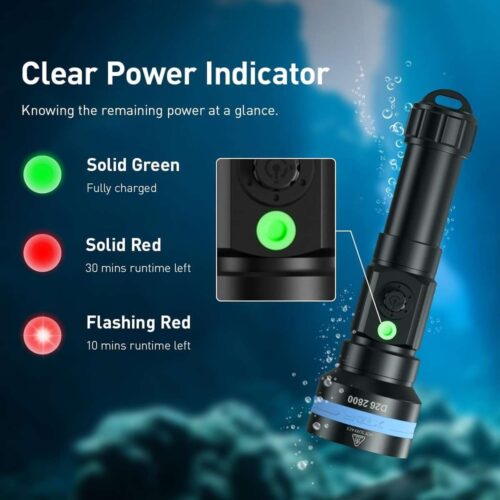 Xtar D26 2800 lanterna subacvatica si de uz general