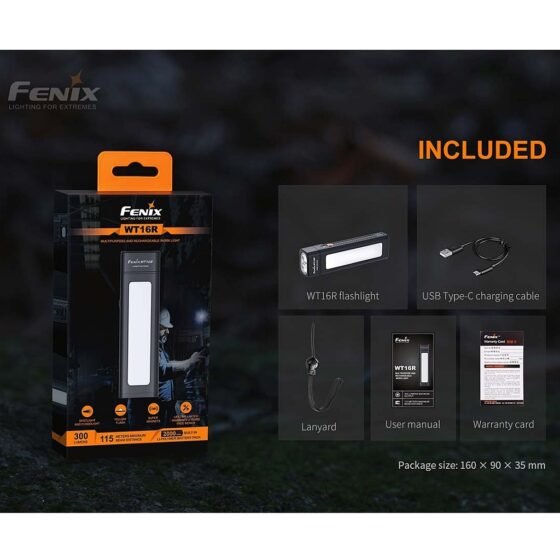 Fenix WT16R lanterna si felinar directional