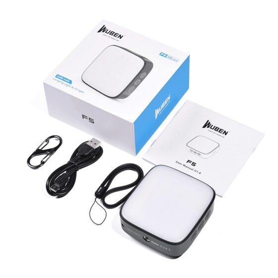 Wuben F5 multifunctional de iluminat, felinar, power bank