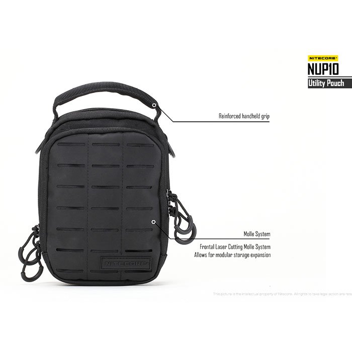 Nitecore NUP10 borseta geanta, compartiment de expansiune