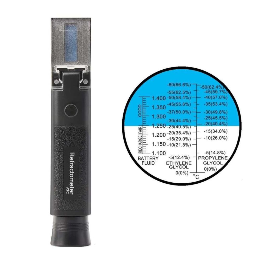 C-Tech RHA-200 refractometru pentru antigel acid baterie