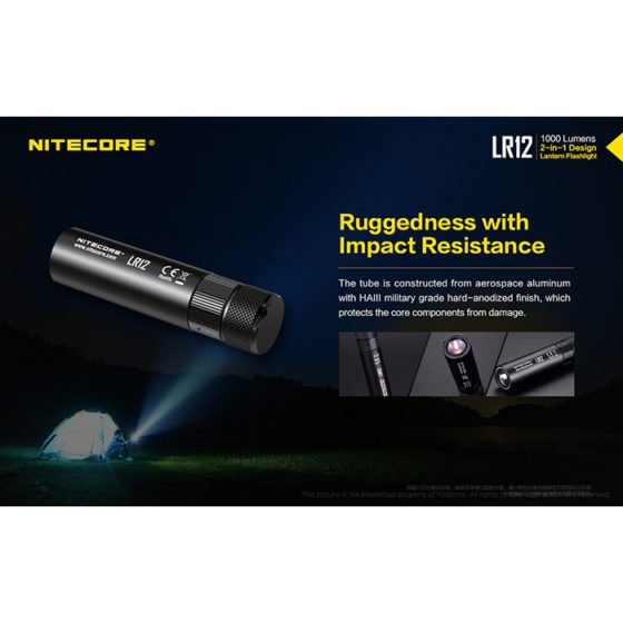 Nitecore LR12 lanterna si felinar