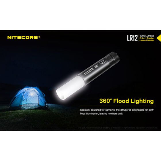 Nitecore LR12 lanterna si felinar