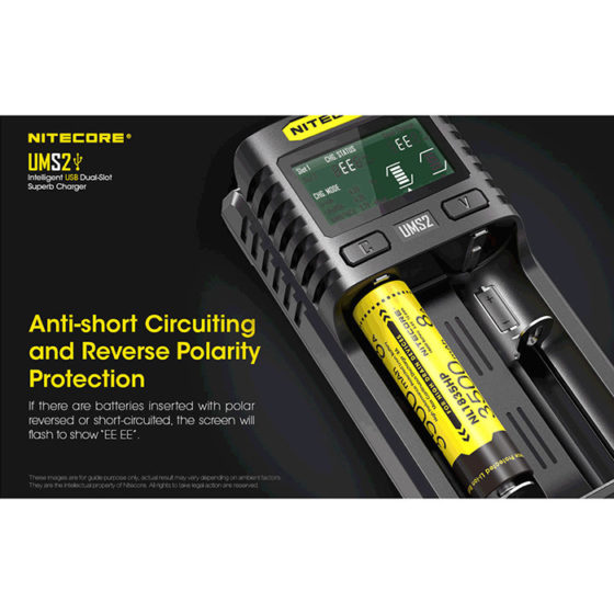 Nitecore UMS2 incarcator cu doua porturi