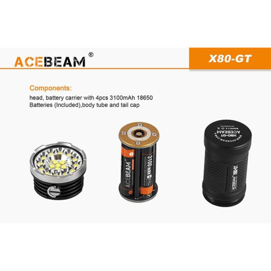 Acebeam X80 GT lanterna