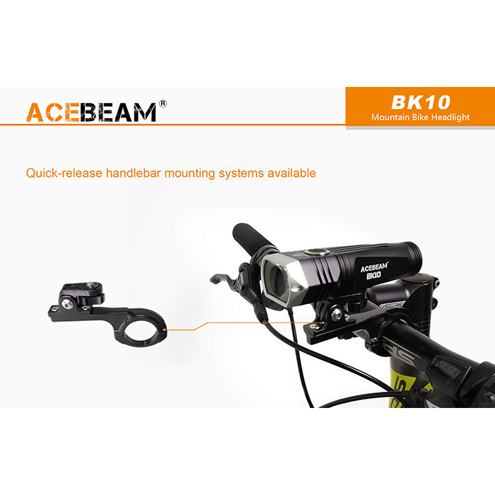 Acebeam BK10 lanterna pentru bicicleta, casca sau mana