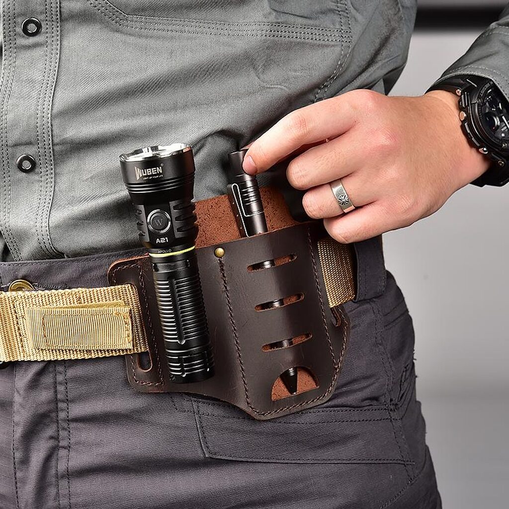 Wuben AS1 toc din piele naturala de prins la centura