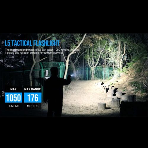 TrustFire L5 lanterna tactica tip pix alimentare multipla