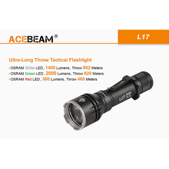 Acebeam L17 lanterna TIR