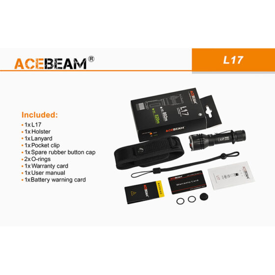 Acebeam L17 lanterna TIR