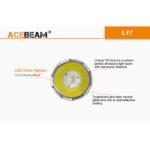 Acebeam L17 lanterna TIR