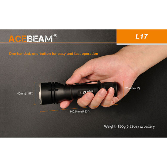 Acebeam L17 lanterna TIR