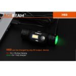 Acebeam H60 lanterna frontala TIR full spectrum
