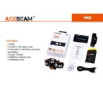 Acebeam H60 lanterna frontala TIR full spectrum