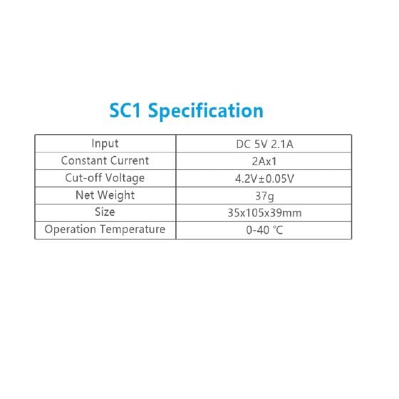 Xtar SC1 incarcator cu un port