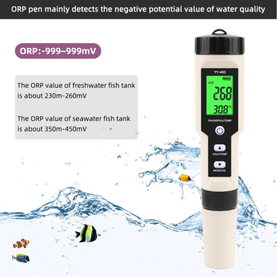 Creotech YY-400 tester apa kangen PH H2 ORP Temperatura