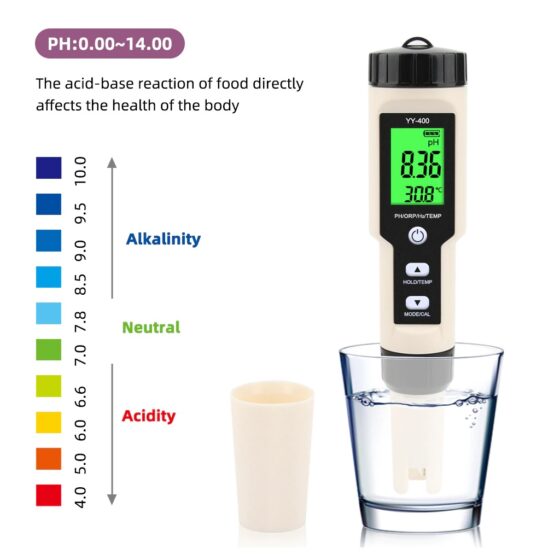 Creotech YY-400 tester apa kangen PH H2 ORP Temperatura