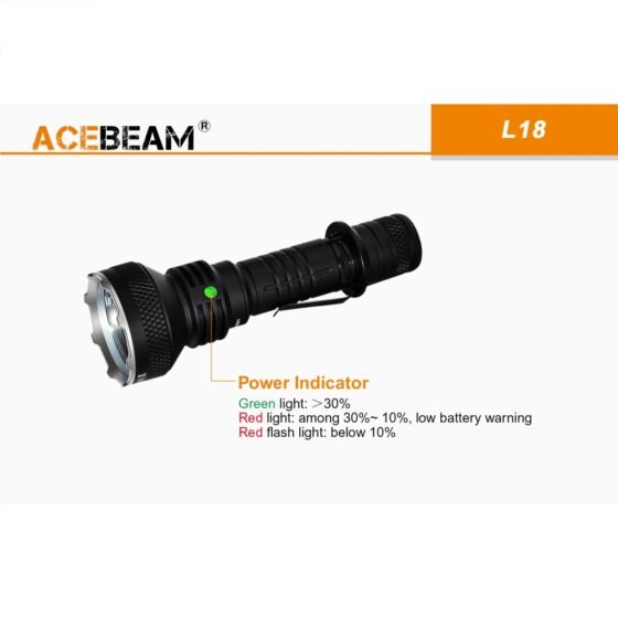 Acebeam L18 lanterna TIR