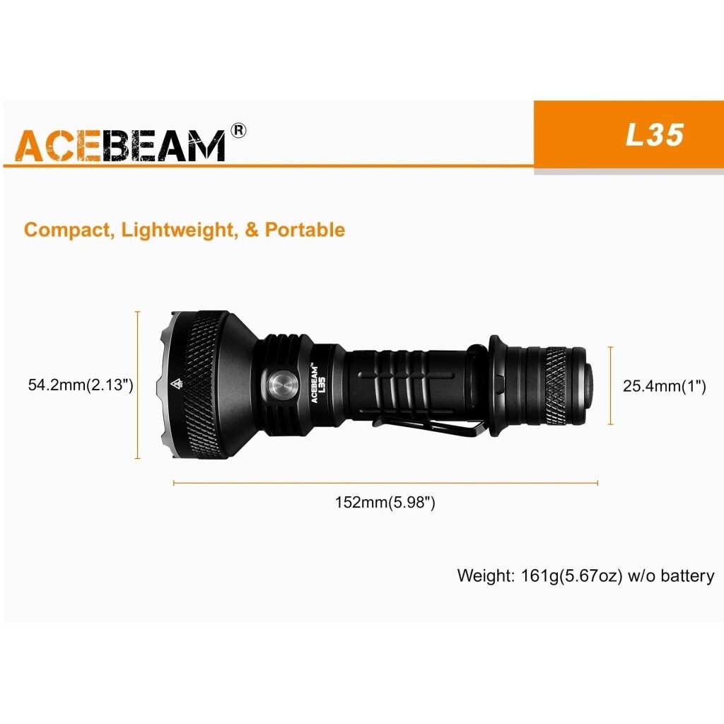 Acebeam L35 lanterna TIR