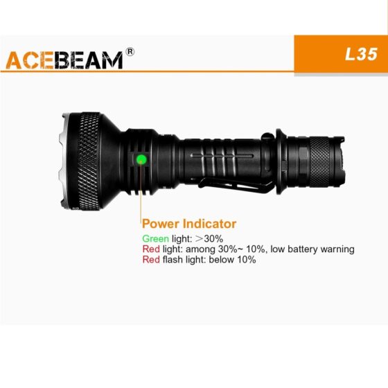 Acebeam L35 lanterna TIR
