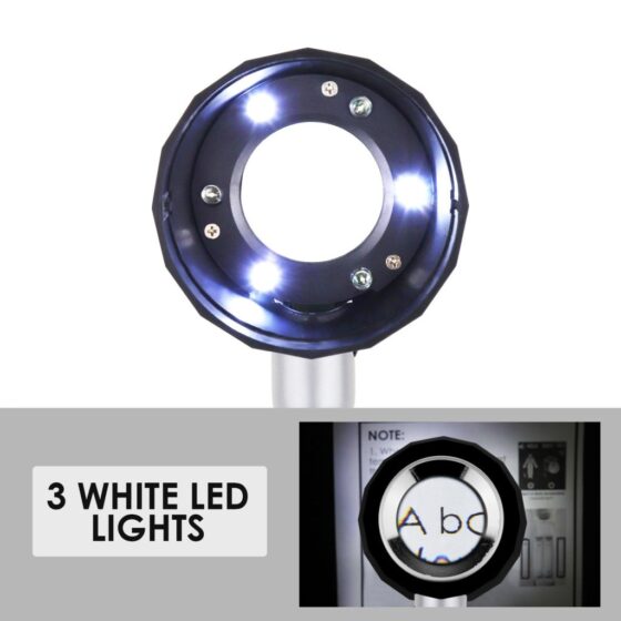 Gain Express GEM-310 lupa 10X cu lumina alba si ultravioleta UV