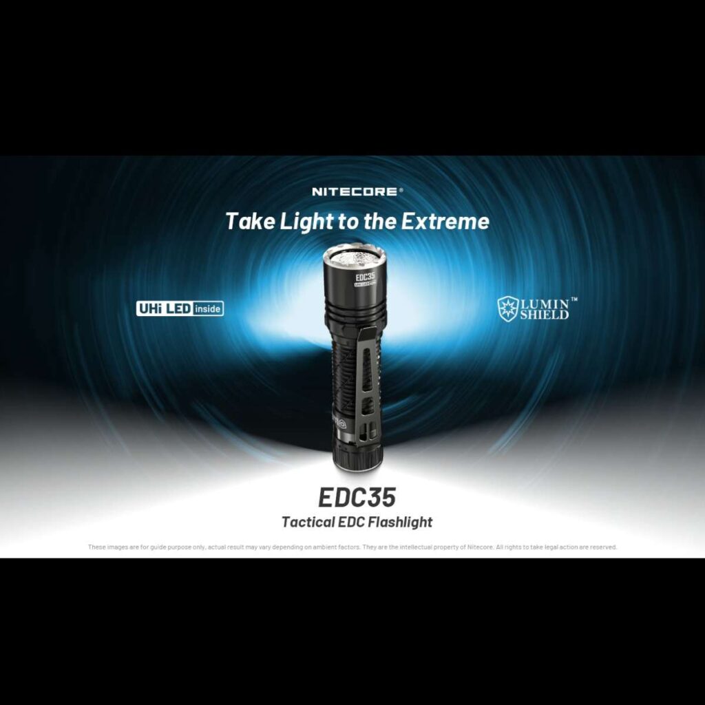 Nitecore EDC35 lanterna compacta cu iluminat adaptiv - eAgora