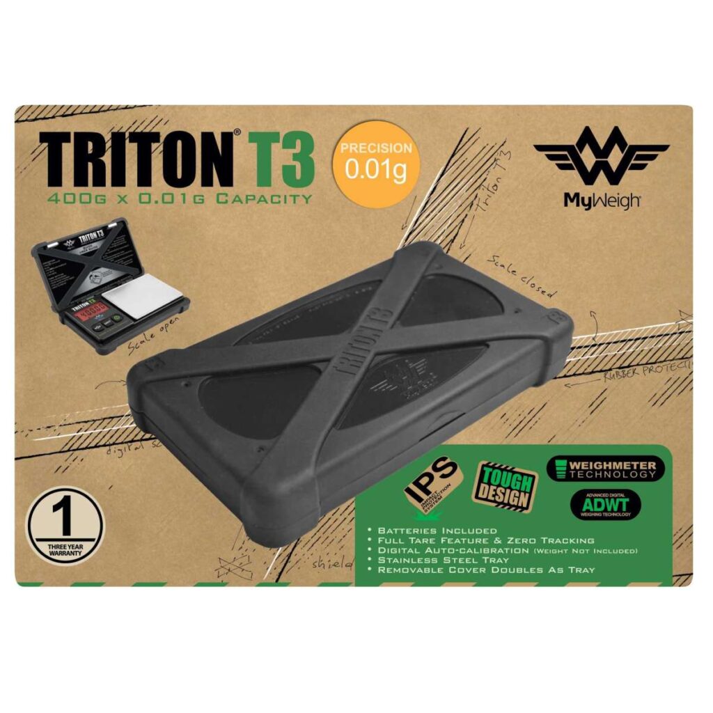 MyWeigh Triton T3-400 cantar de precizie 400g x 0.01g