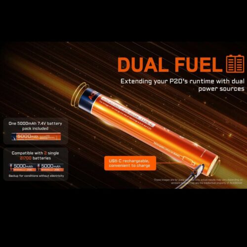Acebeam P20 lanterna de vanatoare puternica de distanta