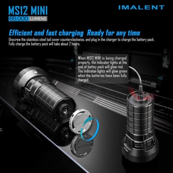 Imalent MS12 lanterna