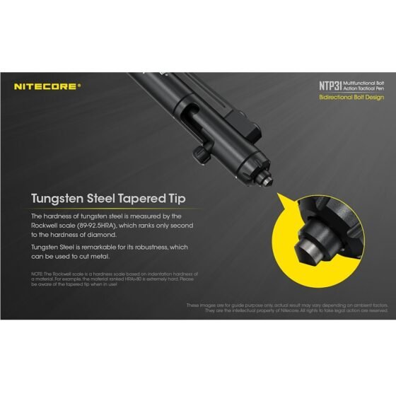 Nitecore NTP31 pix tactic bolt action, pasta cu gel