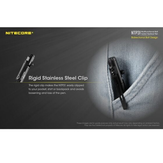 Nitecore NTP31 pix tactic bolt action, pasta cu gel