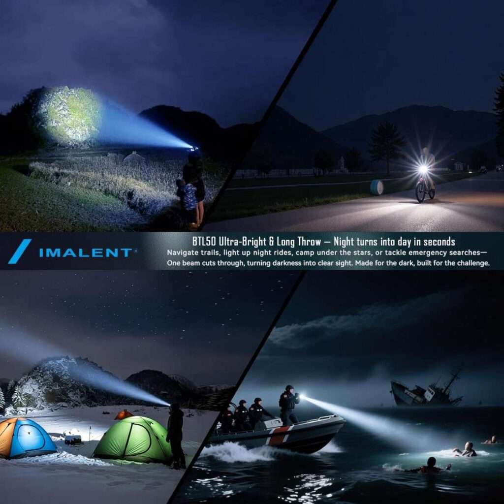 Imalent BTL50 lanterna cu focalizare electronica
