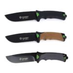 Ganzo G8012 cutit cu pila de ascutit, amnar si cutter