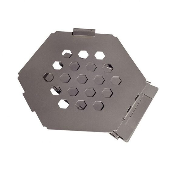 Vargo Hexagon Stainless Steel soba pliabila pe combustibil solid