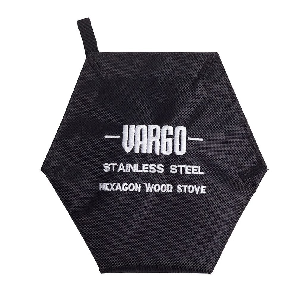 Vargo Hexagon Stainless Steel soba pliabila pe combustibil solid