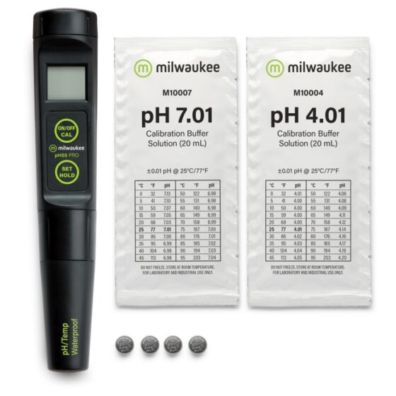 Milwaukee PH55 PH metru, termometru, gama larga