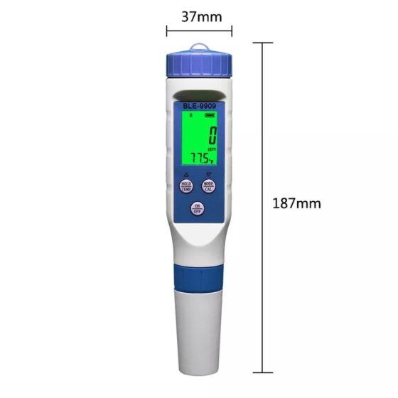 C-Tech BLE-9909 tester PH TDS EC Salinitate Temperatura