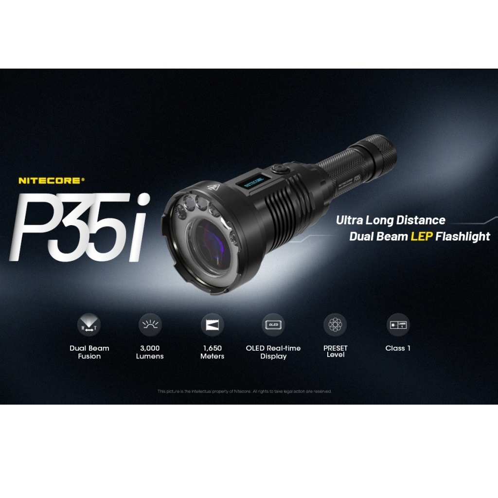 Nitecore P35i lanterna laser LEP