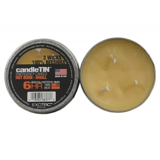 Exotac candleTIN lumanare pentru supravietuire si urgente