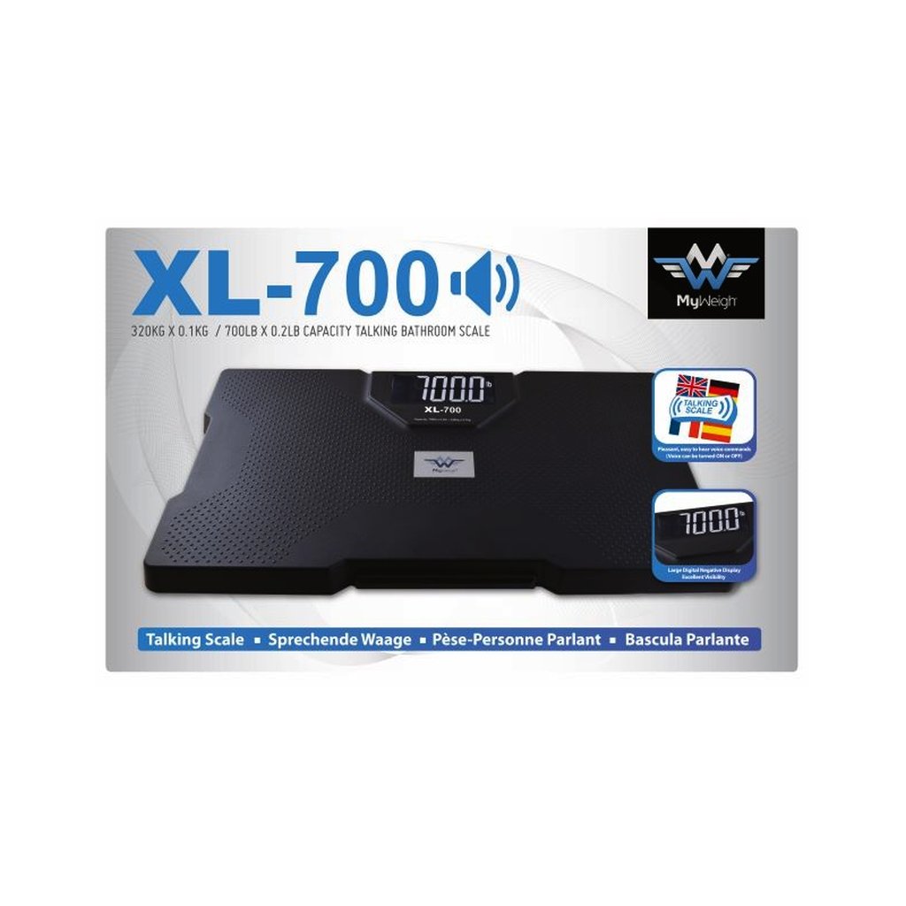 MyWeigh XL-700 cantar de baie cu Vox 2