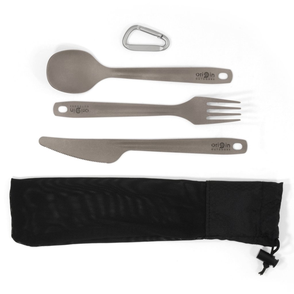 Origin Outdoors set de tacamuri din titaniu