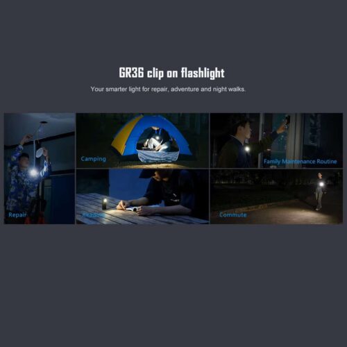 Imalent GR36 lanterna compacta frontala si de mana