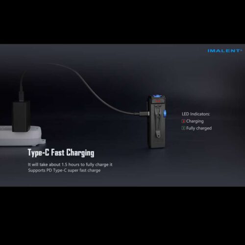 Imalent GR36 lanterna compacta frontala si de mana