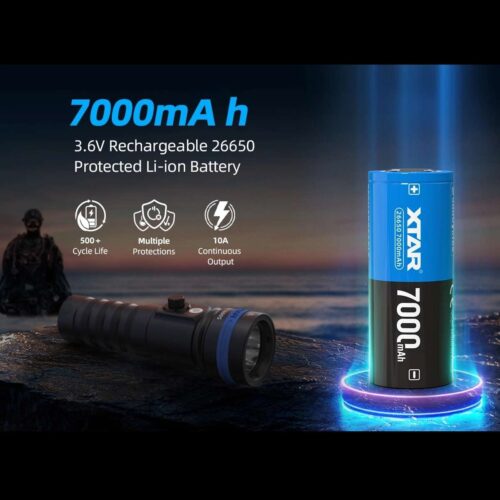 Xtar acumulator 26650 de 7000 mAh