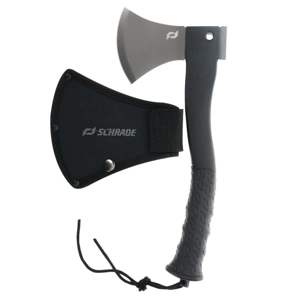Schrade Bedrock topor de supravietuire cu amnar