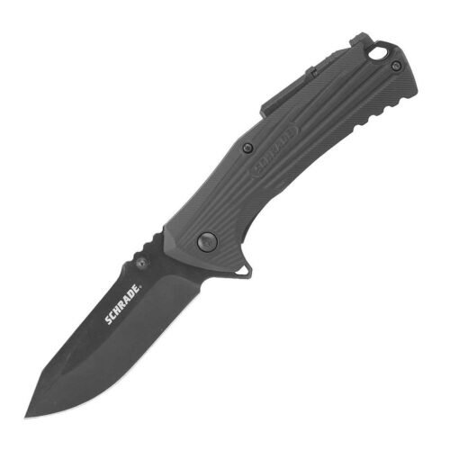 Schrade 1100046 briceag de supravietuire, cu amnar si fluier