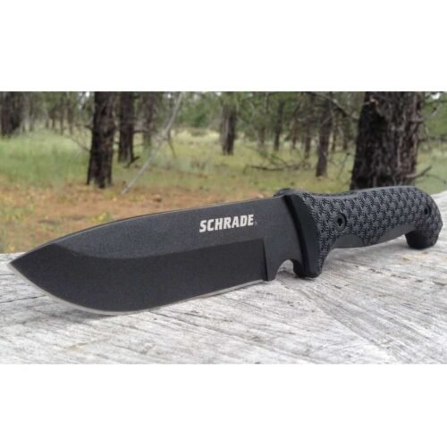 Schrade Frontier cutit cu amnar si piatra diamantata