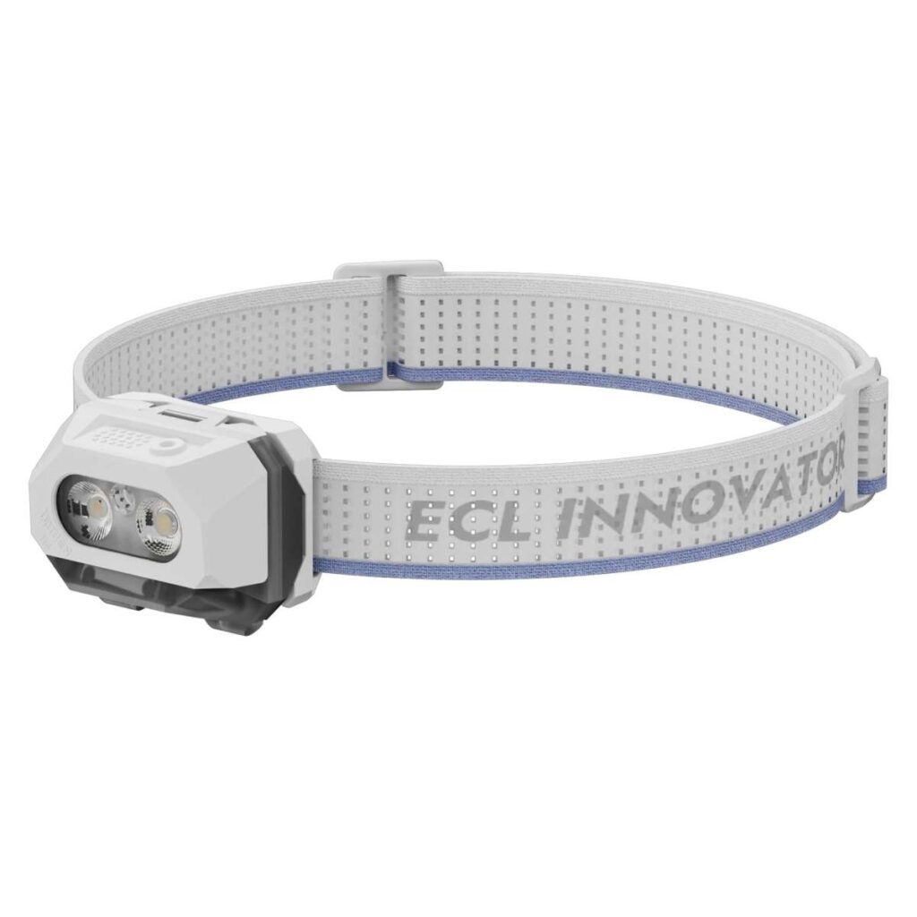 Wuben H4 lanterna frontala cu 3 surse de lumina, alimentare duala