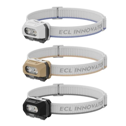 Wuben H4 lanterna frontala cu 3 surse de lumina, alimentare duala