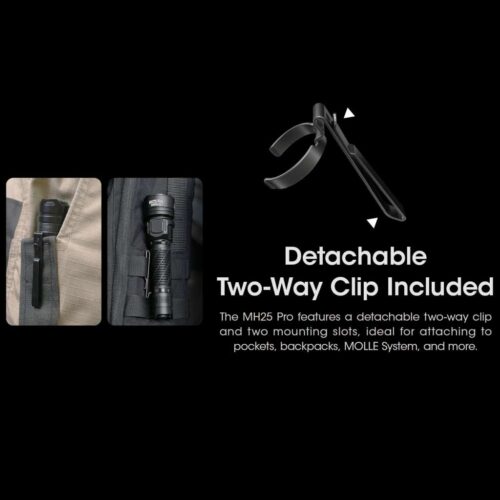 Nitecore MH25 Pro lanterna tactica de distanta de buzunar